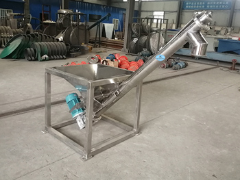 Small Inclined Screw Conveyor