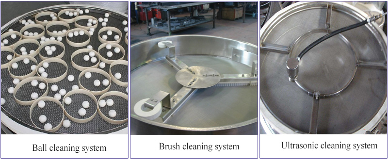 Vibrator separation sieve cleaning system
