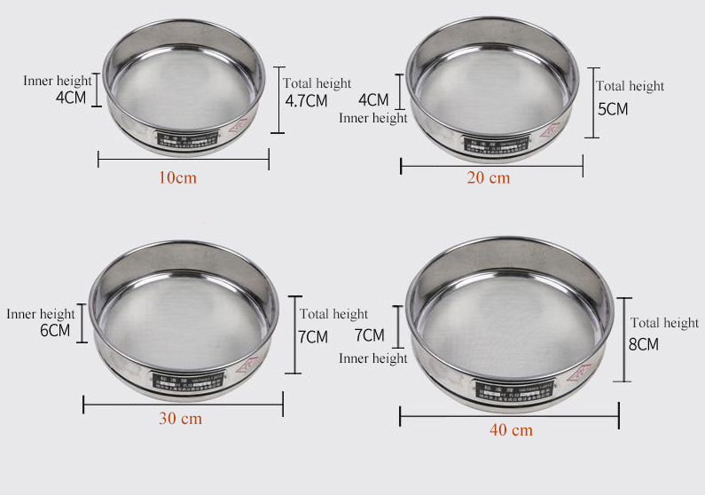 Laboratory sieve specifications