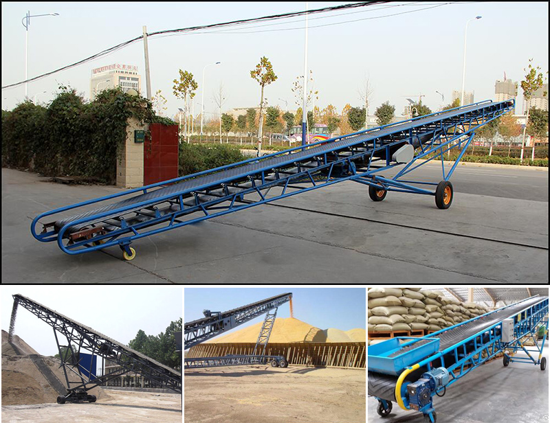 Mobile Belt Conveyor-DAHAN Vibration Machinery