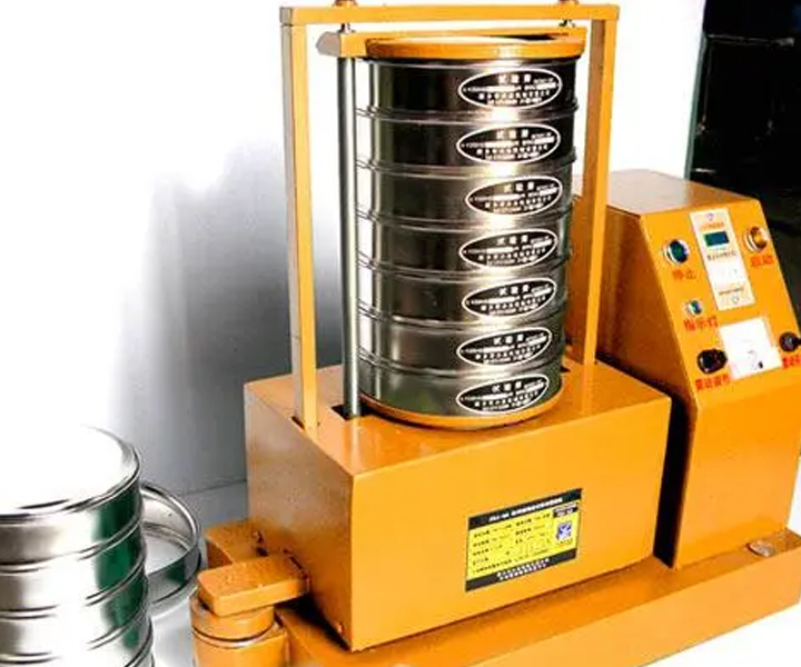 Brass lab sieve machine