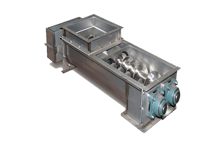 Stainless steel twin screw feeder