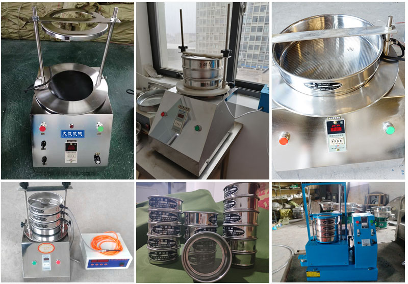 110V Stainless Steel 300mm/40 Mesh Electric Vibrating Sieve Machine Sifters  for Powder Particles