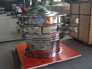 Pulverized coal vibrating sifter
