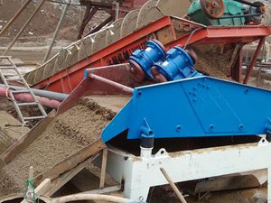 Sieving machine-made sand