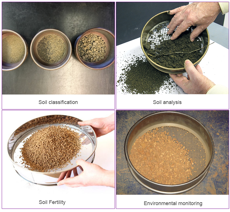 What is the best way to sieve soil