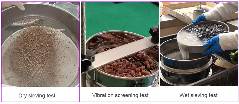 How to determine the particle size