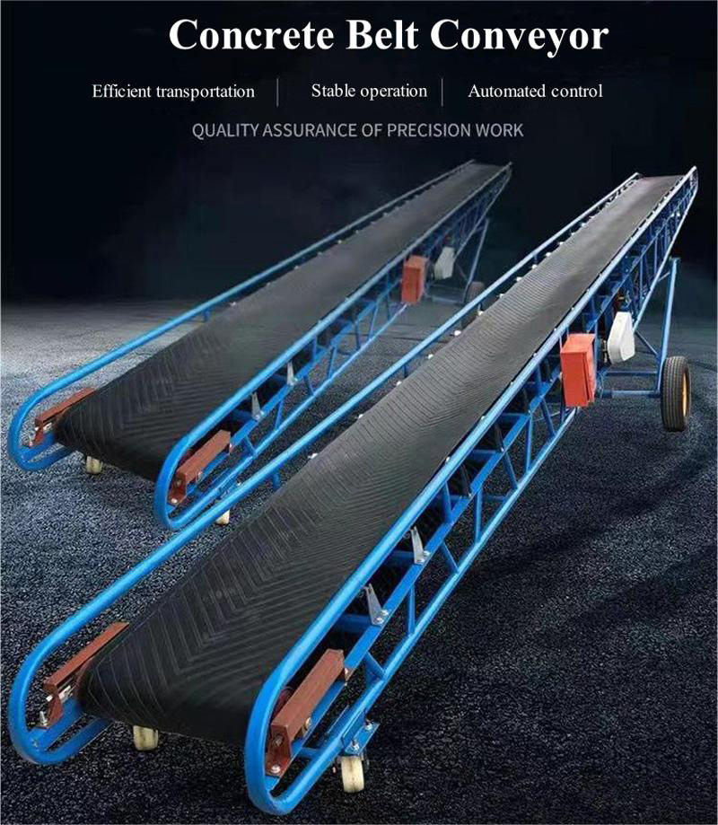 Concrete Belt Conveyor Dahan Vibration Machinery 3682