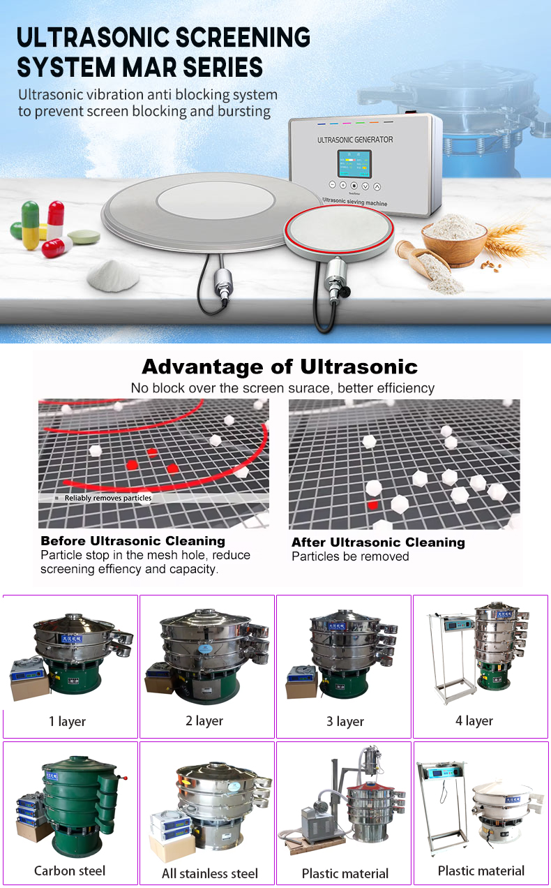 ultrasonic screener