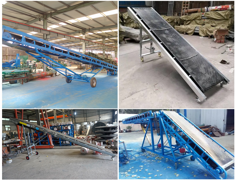 Liftable Mobile Belt Conveyor