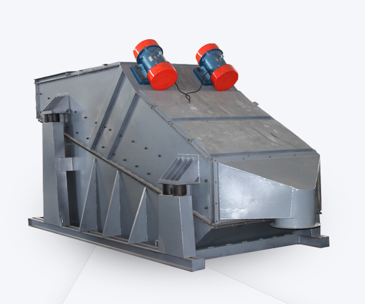 Vibration reduction of the vibrating screen