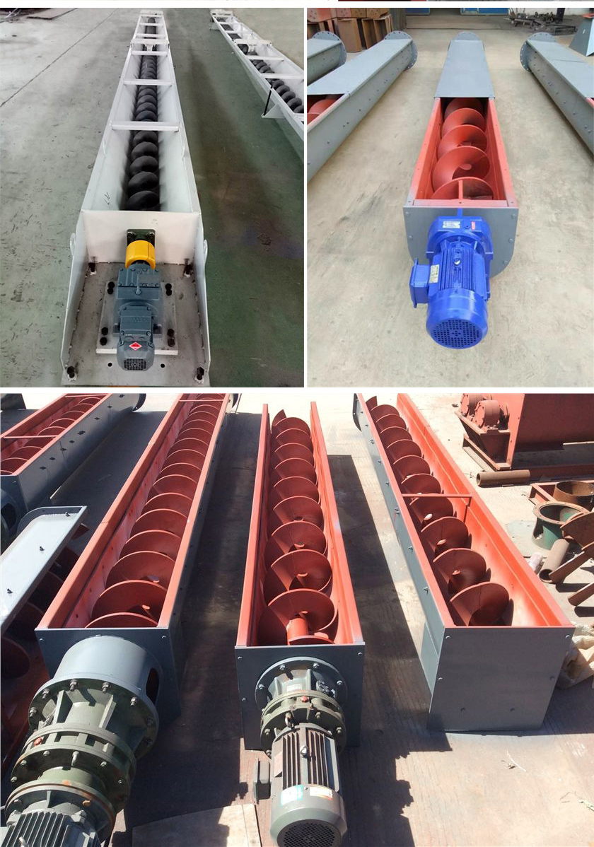 Structure of shaftless screw conveyor
