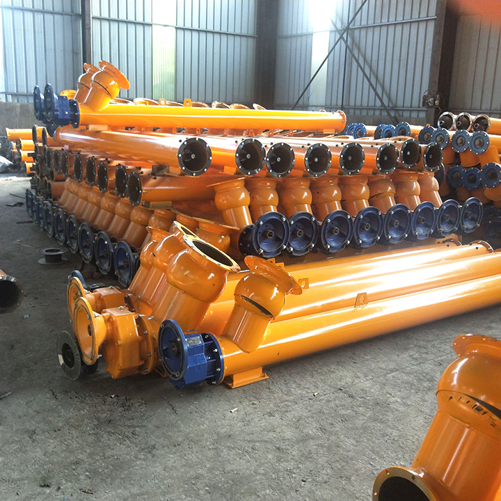 Cement Screw Conveyor In Mixing Plant