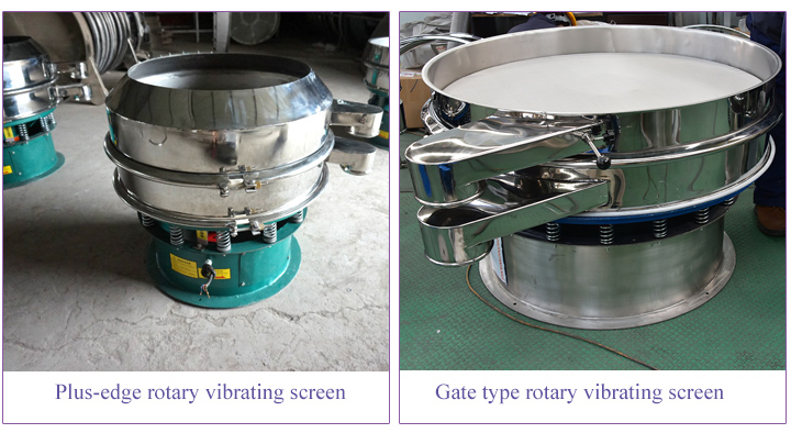 Customized type of rotary vibrating screen