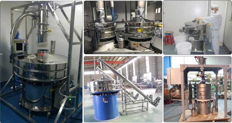 Purpose of application of pharmaceutical vibro sifter