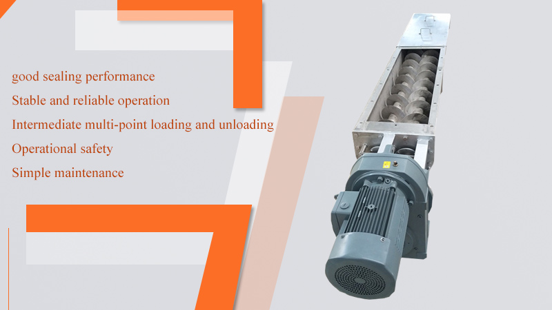 Structural Features of Twin screw feeder