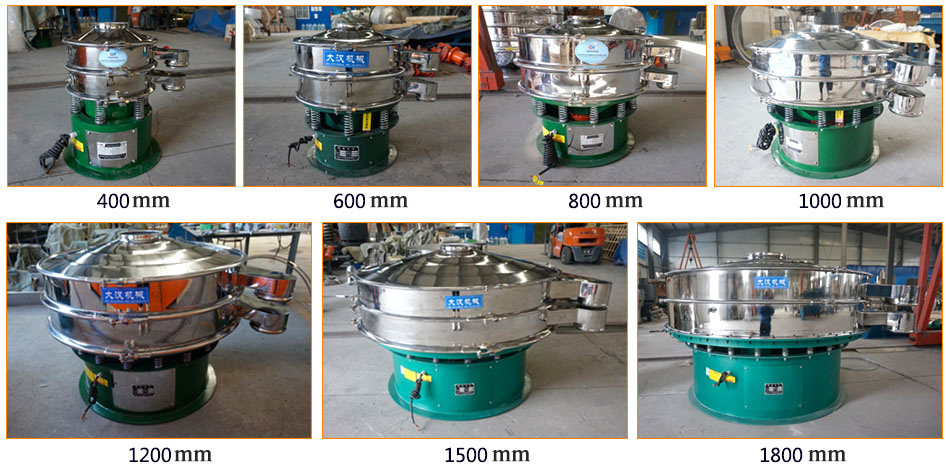 Machine model affects the price of vibrating sifter machine price