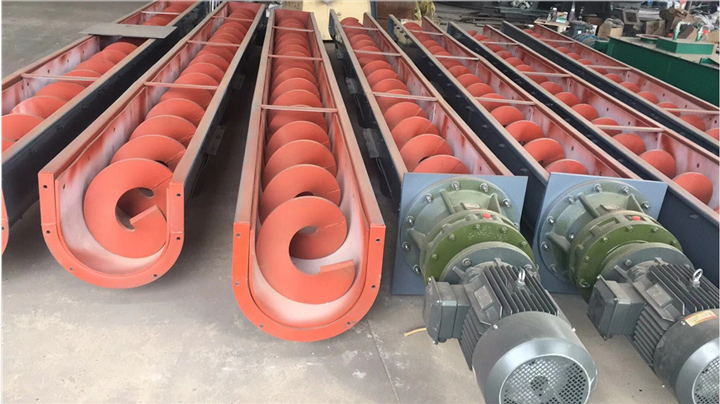 Shaftless screw conveyor