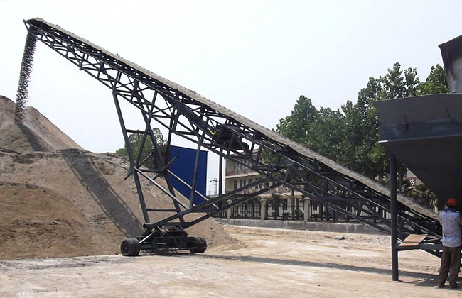 Adjustable Mobile Belt Conveyor for Bulk Or Bagged Grain