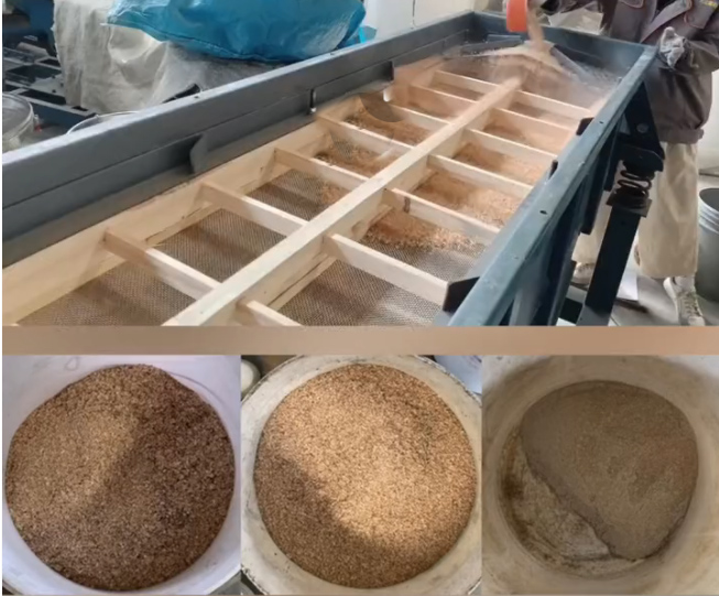 Application of Wheat Bran Vibrating sieve in Wheat Bran Classification and Removal of Impurities