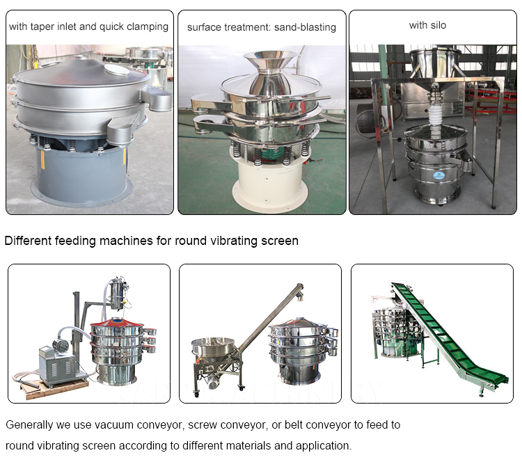 800mm Electric Sieve Shaker, Vibrating Baking Flour Sifter for Powder -  China Vibrating Screen, Vibrating Sieve