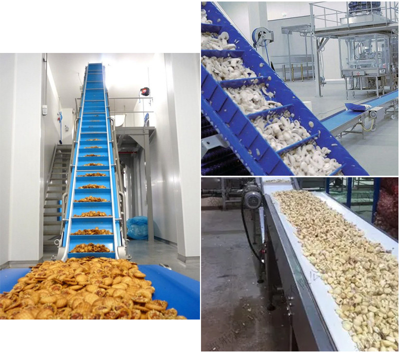 Inclined Belt Conveyor For 0 90 Degree Climbing Conveying Dahan Vibration Machinery Co Ltd 4181