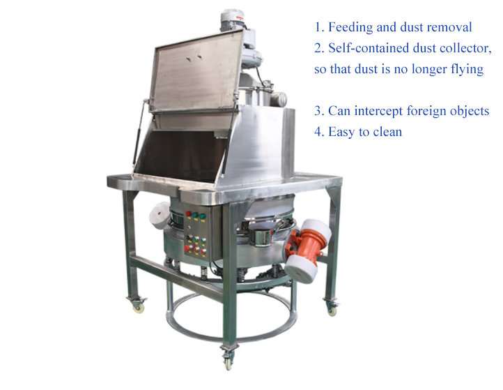 Ton Bag Dump Station Dust-Free Feeding Station