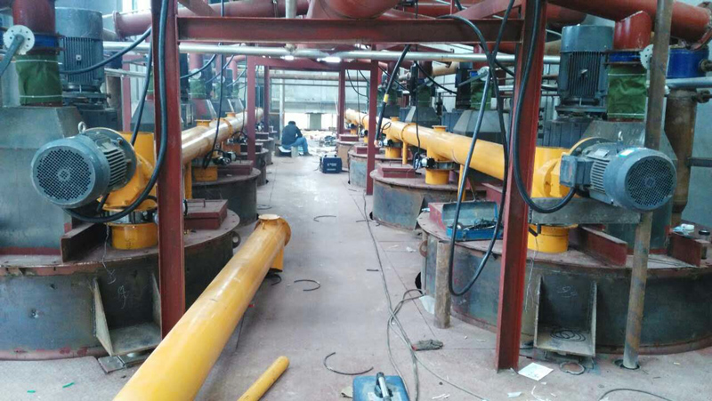 Application of screw conveyor in concrete conveying mode