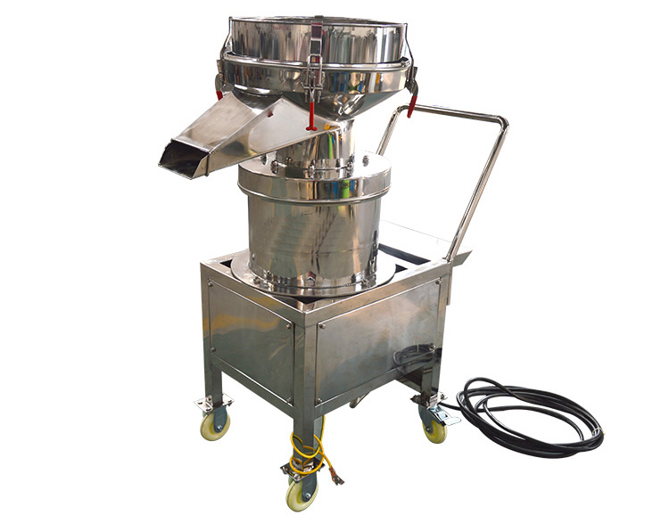 Paint vibrating sieve - sieving and filtering of dry and wet paint below 500 mesh