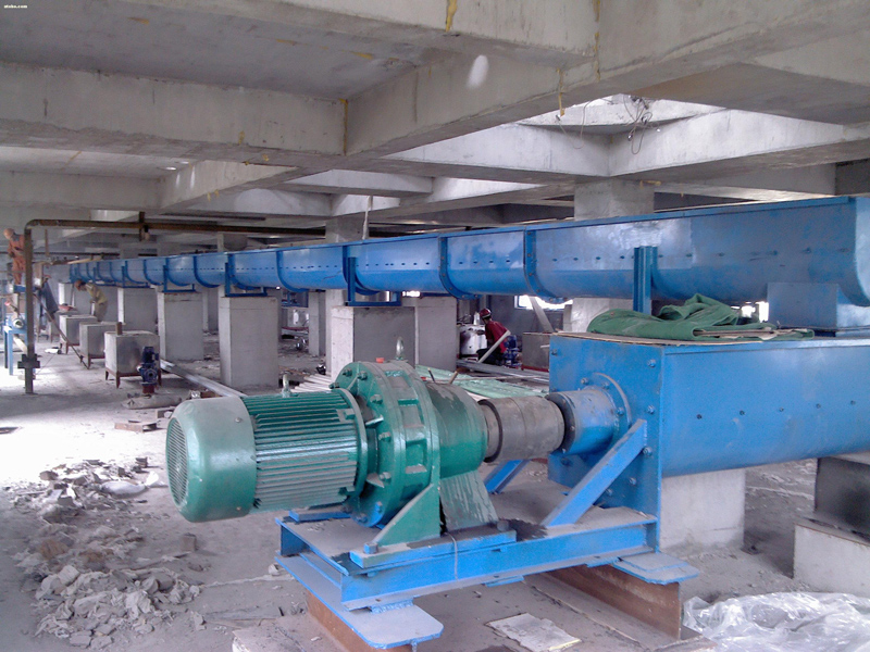 Structural Characteristics of Fly Ash Screw Conveyor