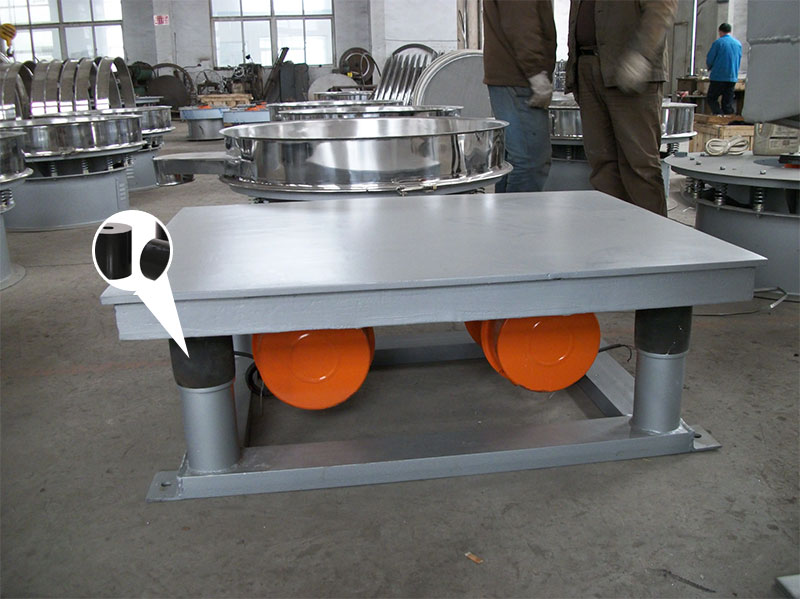 Vibration platform using vibration spring selection