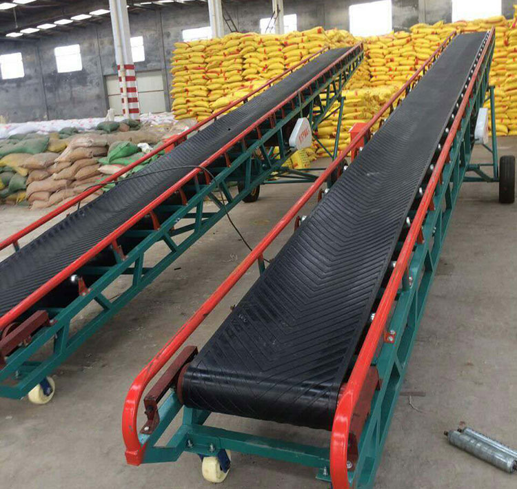  large-inclination belt conveyor