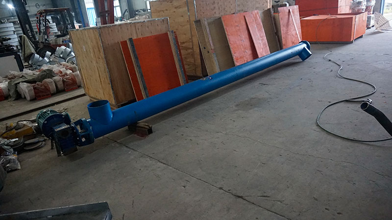 What is the Auger Conveyor made of?