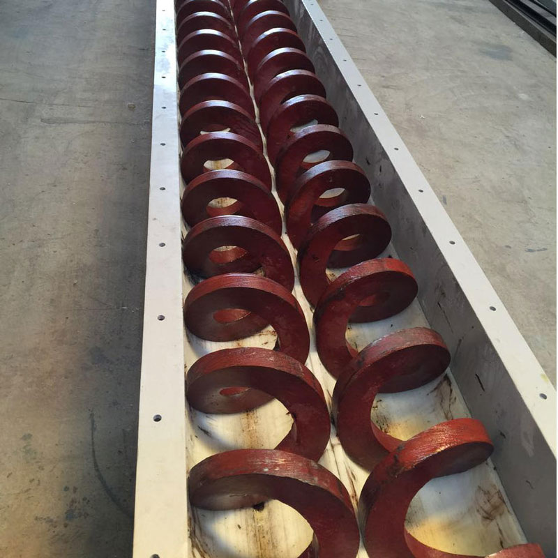 Shaftless Screw Conveyors for Dewatered Oilfield Solids