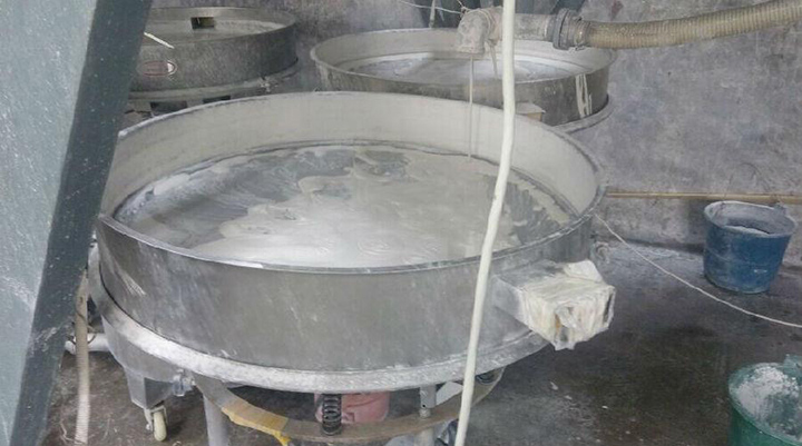 Sieving Machine for Filtering Ceramic Slurry