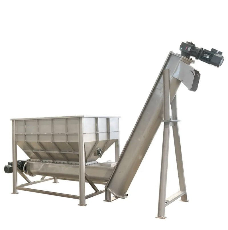 Screw Conveyor for Barley Grains