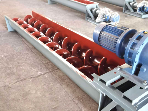 Wood Chip Double Screw Conveyor