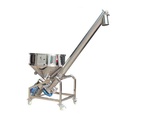 Kitchen waste screw conveyor