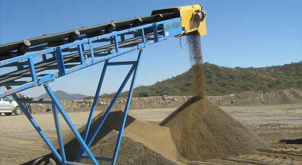 Sand and Gravel Belt Conveyor