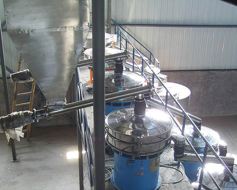 Vibratory Separator for Dry and Wet Sieving