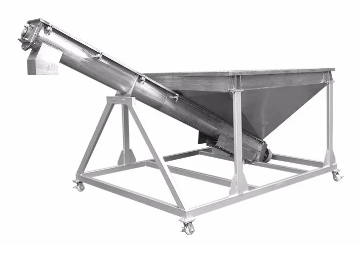 U-shaped auger feeder