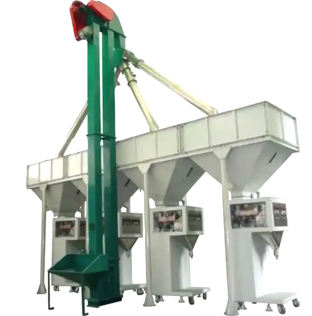 Small Bucket Elevator with Hopper