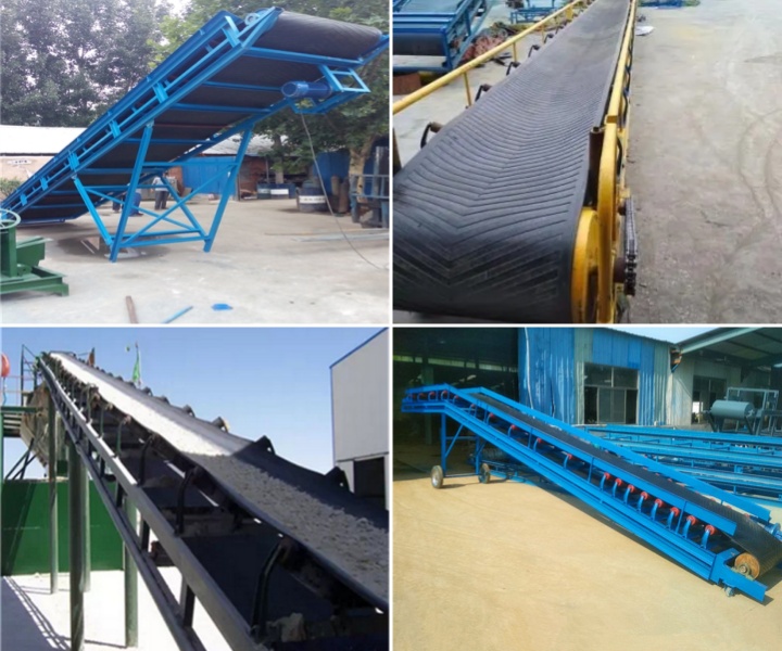 What are the features and advantages of sand and gravel belt conveyor?