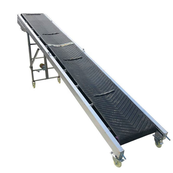 What is the function folding belt conveyor?