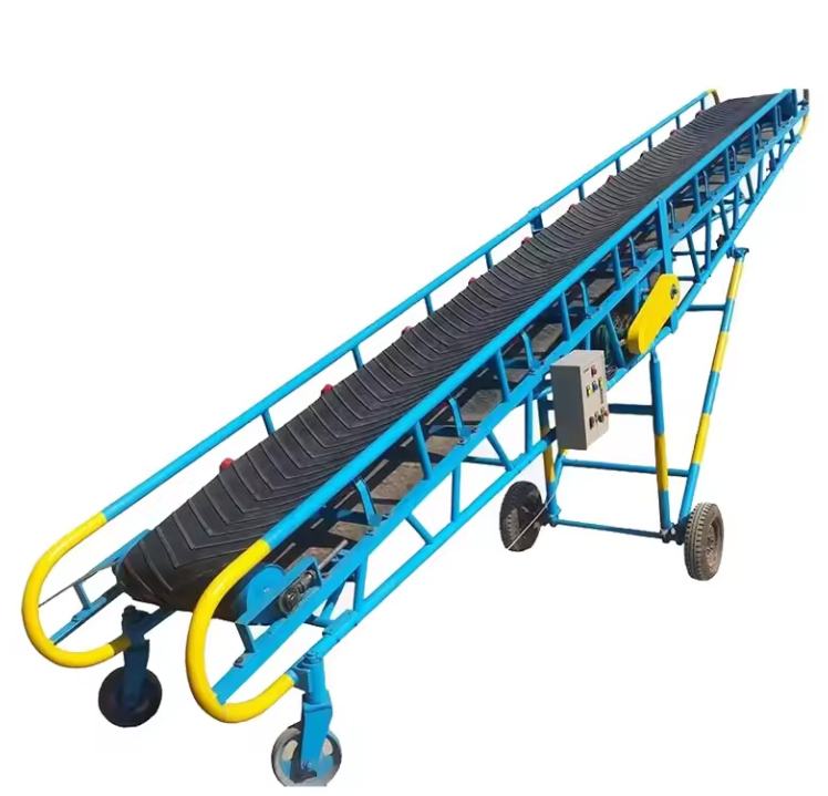 Portable Fertilizer Belt Conveyor