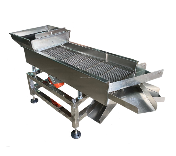 Small stainless steel linear vibrating screen