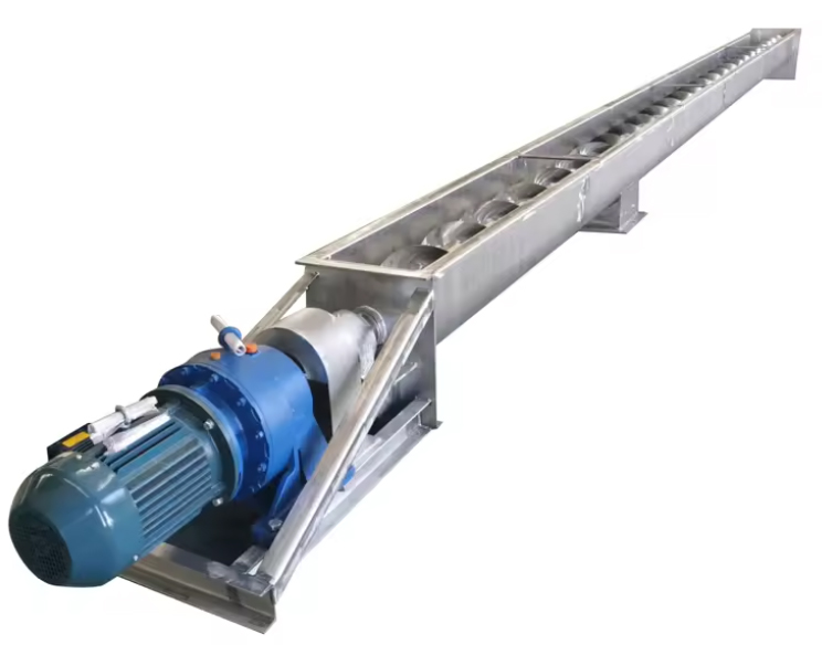 Stainless Steel Trough Screw Conveyors