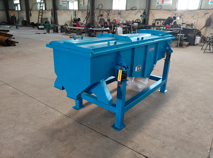 Drying sand vibrating screen